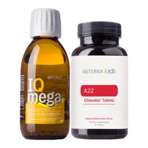 Детски пакет a2z Chewable и IQ Mega doTERRA – витамини и рибено масло