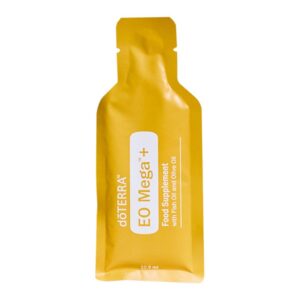 EO Mega+ doTERRA – рибено масло с лимон в сашета, 15 броя