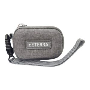 Ключодържател doTERRA с 8 флакона по 2 мл, сив