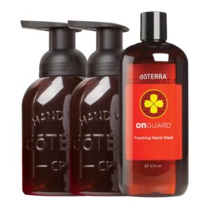Пенлив сапун за ръце On Guard doTERRA с 2 диспенсъра, 473 мл
