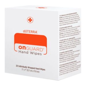 Мокри кърпички за ръце On Guard Hand Wipes doTERRA, 20 броя